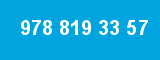 978 819 33 57 978 819 33 57